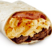 English Brekkie McWrap