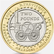 06. 200th Anniversary of the First Steam Locomotive by Richard Trevithick (2004)