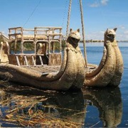 Barco De Totora (Reed Boat)