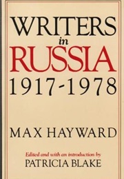 Writers in Russia (Max Hayward)