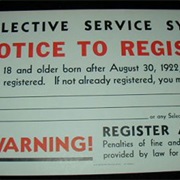 Register for Selective Service