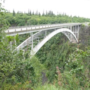 Hurricane Gulch Bridge, Alaska