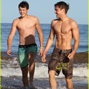 Zac and Dylan Efron