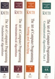 The Art of Computer Programming, Volumes 1-4 (Donald E. Knuth)