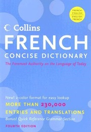 Collins French Concise Dictionary (Thomas Callan)