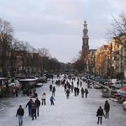 Ice Skating on the Canals