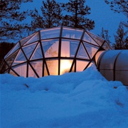 Spend the Night in an Igloo Hotel