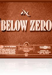 Below Zero