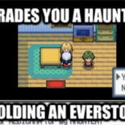 In Game Trade Evo Pokemon Is Holding an Everstone