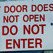 Door Instructions