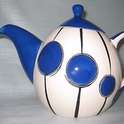 Blue Dot Teapot