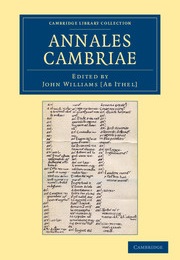 Annals Cambrian ( the Annals of Wales) (Anon.)