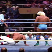 Ric Flair vs. Ricky Steamboat,Wrestlewar 1989