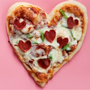 Make a Heart Shaped Pizza