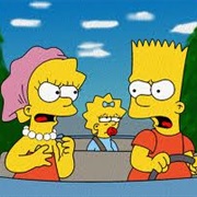 Bart Lisa &amp; Maggie Simpson