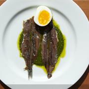 Anchovies in Green Sauce