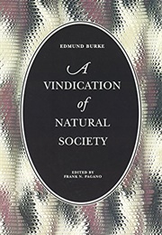 A Vindication of Natural Society (Edmund Burke)