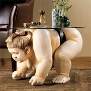 Sumo Wrestler Table