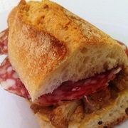 Panino Con Salame (Italy)