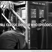 Watch Classic Episodes of Doctor Who