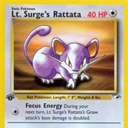 Lt. Surge&#39;s Rattata