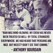 Anthony Bourdain Parts Unknown Iran Episode