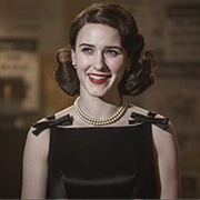 Rachel Brosnahan in the Marvelous Mrs Maisel