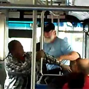 AC transit bus fight