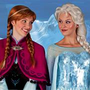 Meet and Greet Ana and Elsa From Frozen