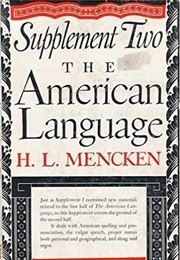 The American Language (H. L. Mencken)