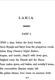 Lamia (John Keats)