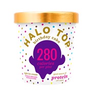 Halo Top Birthday Cake