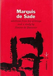 The Marquis De Sade (Simone De Beauvoir)