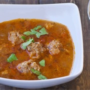 Romanian Meatball Soup