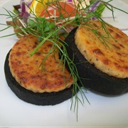 Welsh Black Pudding and Rarebit