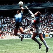 Diego Maradona Hand of God