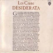 Desiderata - Les Crane