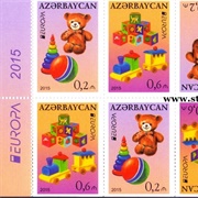 Azerbaijan~EUROPA Stamps - Old Toys