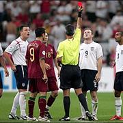 Wayne Rooney Red Card