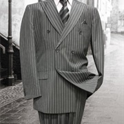 Pinstripe Suit