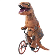 Rex on a Bike