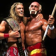 Edge and Hollywood Hulk Hogan