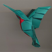 Origami Hummingbird