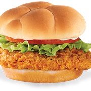 Wendy&#39;s Spicy Chicken Burger