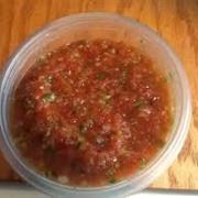 Homemade Cilantro Rotel Salsa