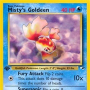 Misty&#39;s Goldeen