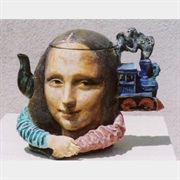 Mona Lisa Teapot