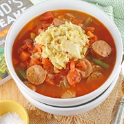 Sausage and Crab Soup