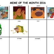 Meme of the Month Calendars