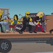 Judas Priest on the Simpsons